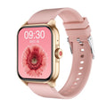 Smart Health Monitoring Watch with Temperature Blood Oxygen Tracking