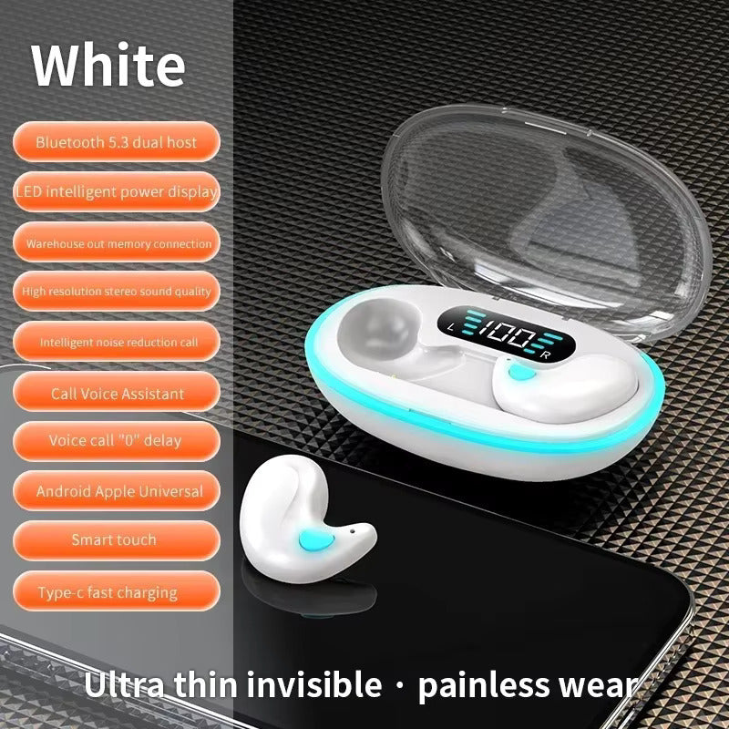 Wireless Bluetooth Sleep Headset Bone Conduction Stereo Earphones