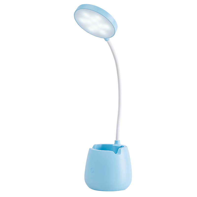 Adjustable Eye Protection LED Desk Lamp with Rechargeable Battery
