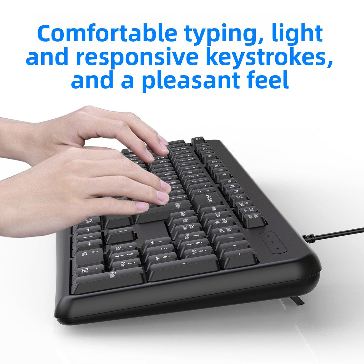 Wired USB Office Membrane Keyboard