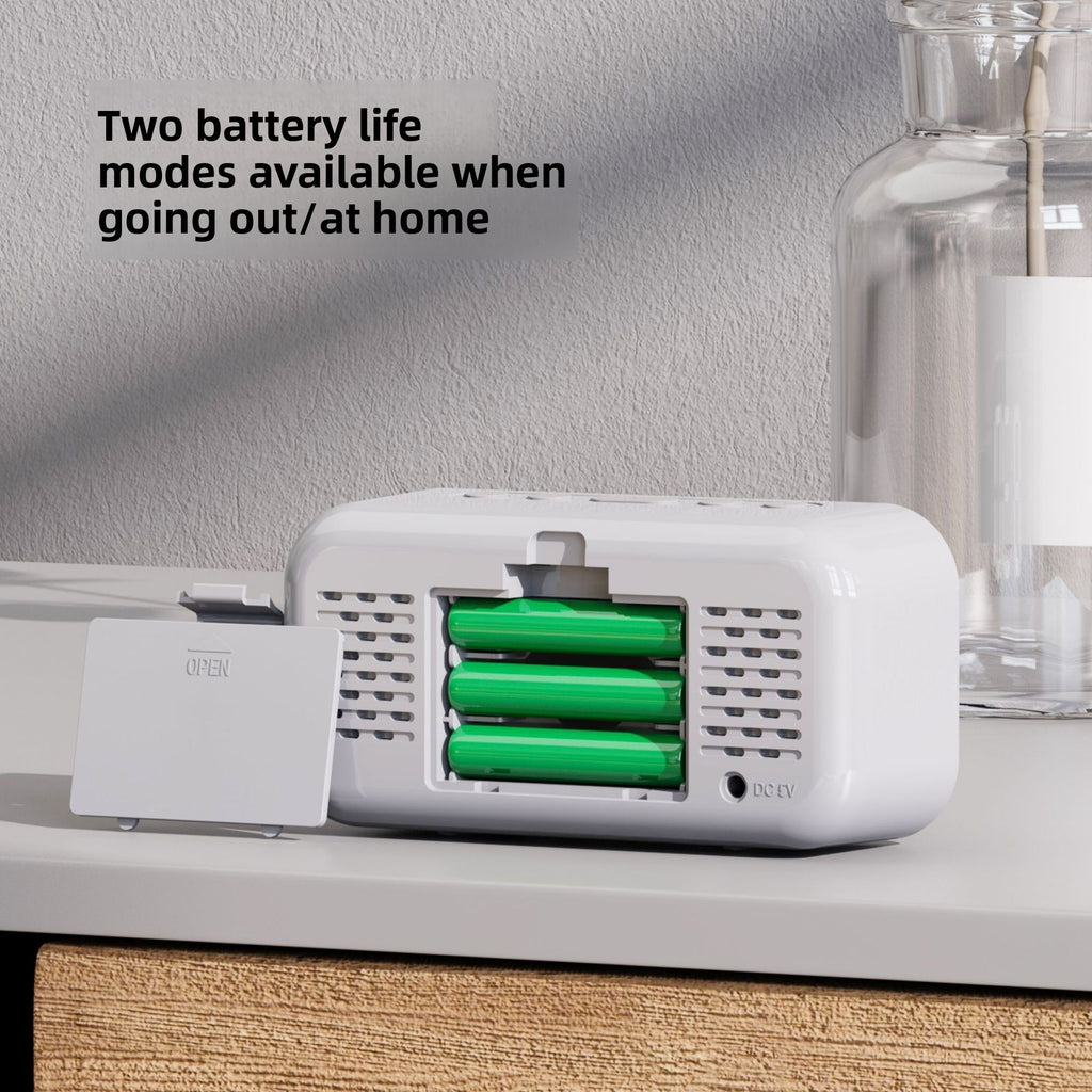 LED Digital Voice Control Alarm Clock